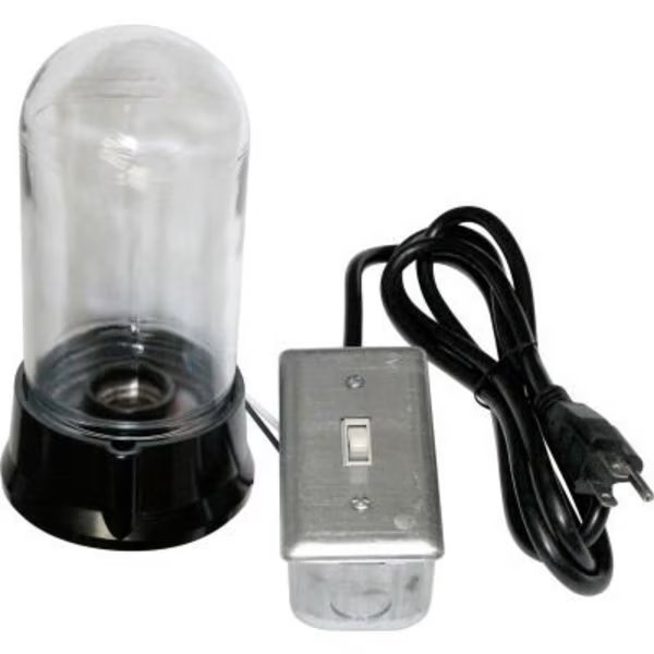 ALC 40235 Cabinet Light Kit, Glass/Steel/Plastic, S And H Industries, Mfr#: 40235